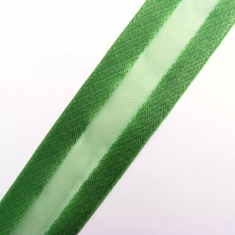 Panglica verde 25mm Panglica verde 25mm