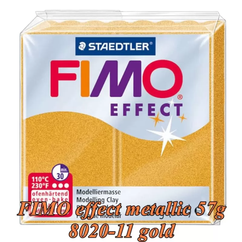 FIMO Effect Metallic 57g galben