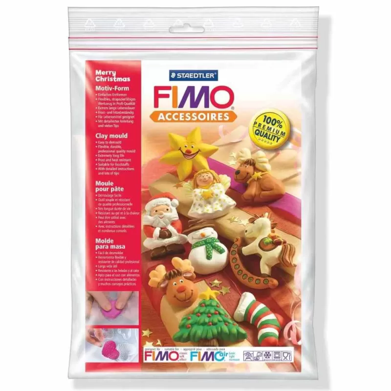 FIMO matriță 874212 Crăciun Fericit FIMO matriță 874212 Crăciun Fericit