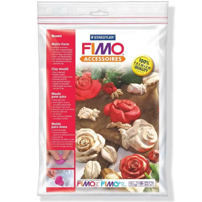 FIMO matriță 874236 trandafiri FIMO matriță 874236 trandafiri