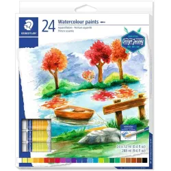 Culori acuarela Staedtler -set 24 tuburi 8880 C24
