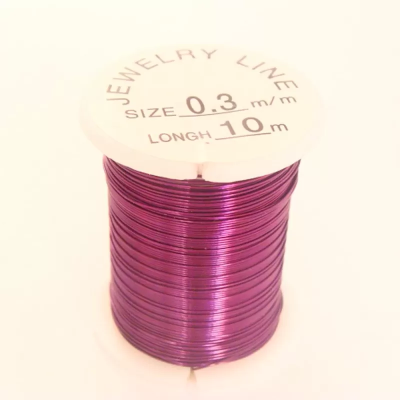 Sârmă modelaj 0,5 mm purpuriu Sârmă modelaj 0,5 mm purpuriu