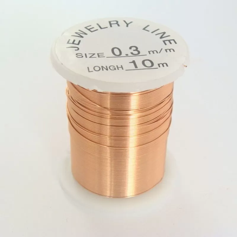 Sârmă modelaj 0,8 mm cupru deschis Sârmă modelaj 0,8 mm cupru deschis