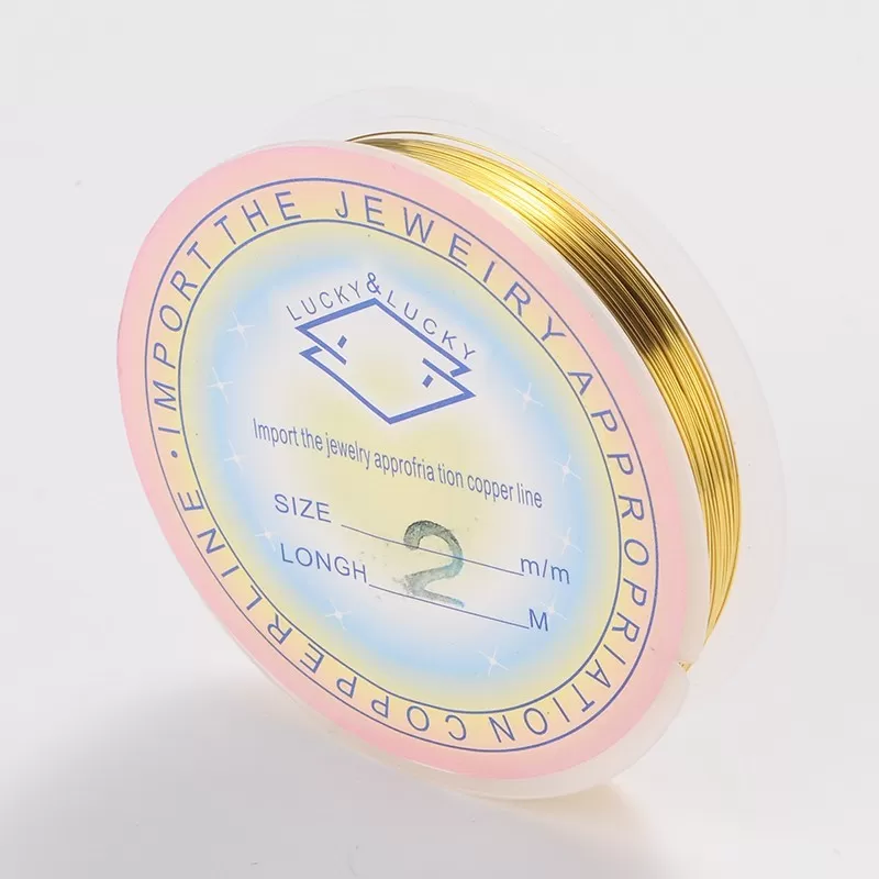 Sârmă modelaj 0,6 mm auriu Sârmă modelaj 0,6 mm auriu