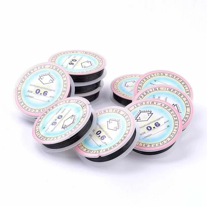 Sârmă modelaj 0,6 mm negru Sârmă modelaj 0,6 mm negru