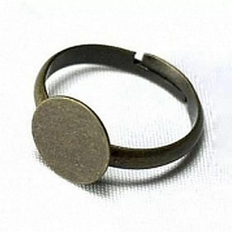 Bază inel platou 10mm bronz Bază inel platou 10mm bronz
