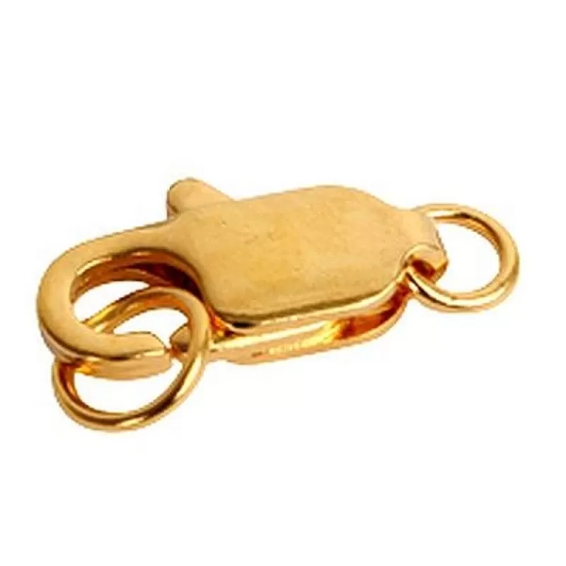 Carabină cu zale sudate aurie Carabină cu zale sudate aurie