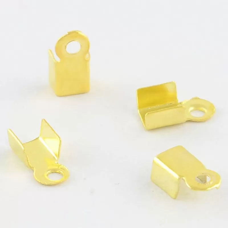 Capăt șnur 6*3mm auriu Capăt șnur 6*3mm auriu