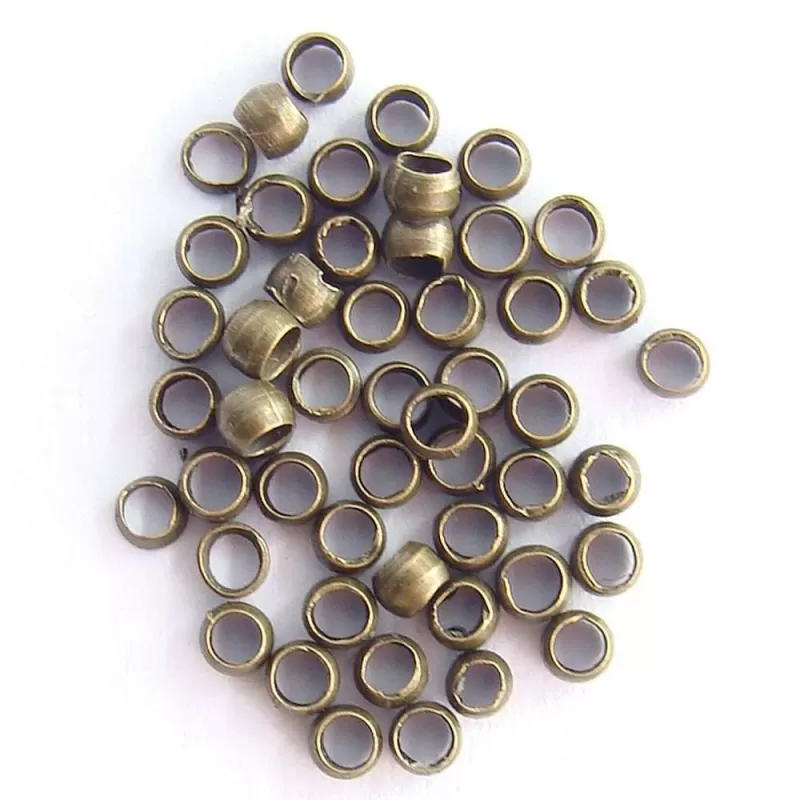 Crimpi 2 mm bronz Crimpi 2 mm bronz