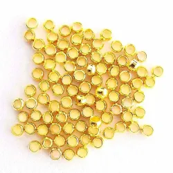Crimpi 2 mm aurii