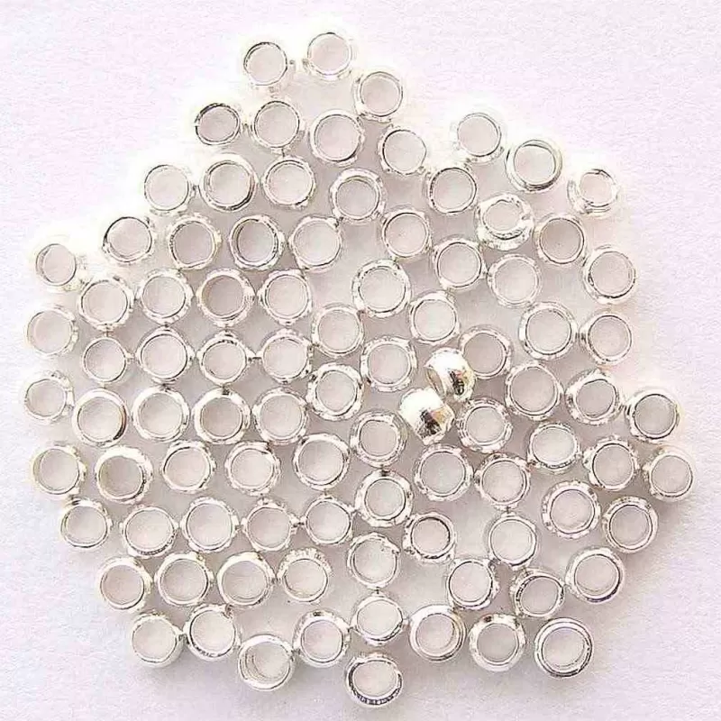 Crimpi 3 mm silver Crimpi 3 mm silver