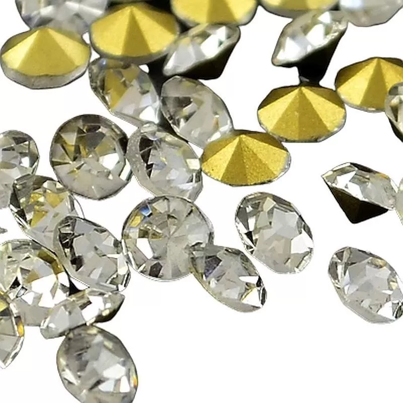 Cabochon rhinestone (stras) transparent Cabochon rhinestone (stras) transparent