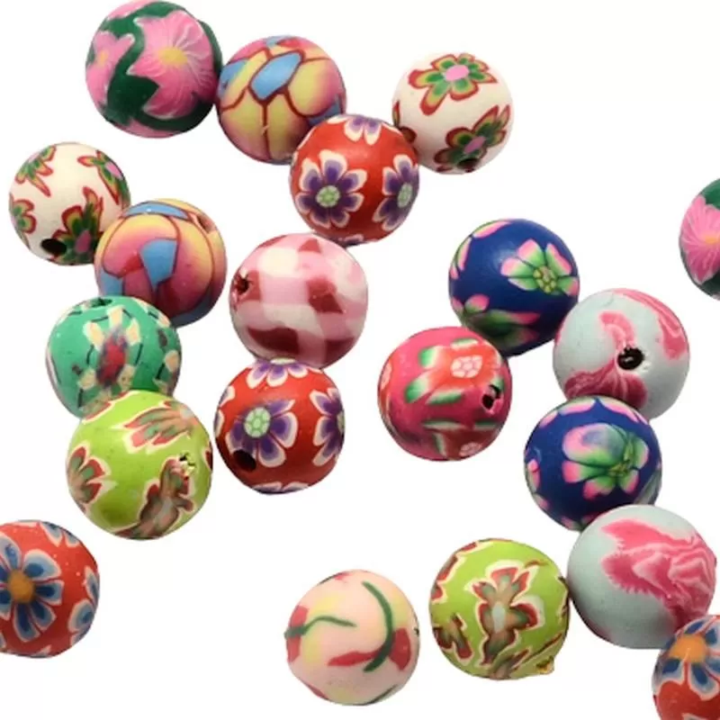 Mărgele pastă polimerică millefiori Mărgele pastă polimerică millefiori