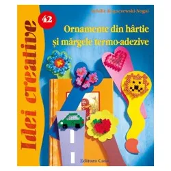 Ornamente din hartie si margele termo-adezive