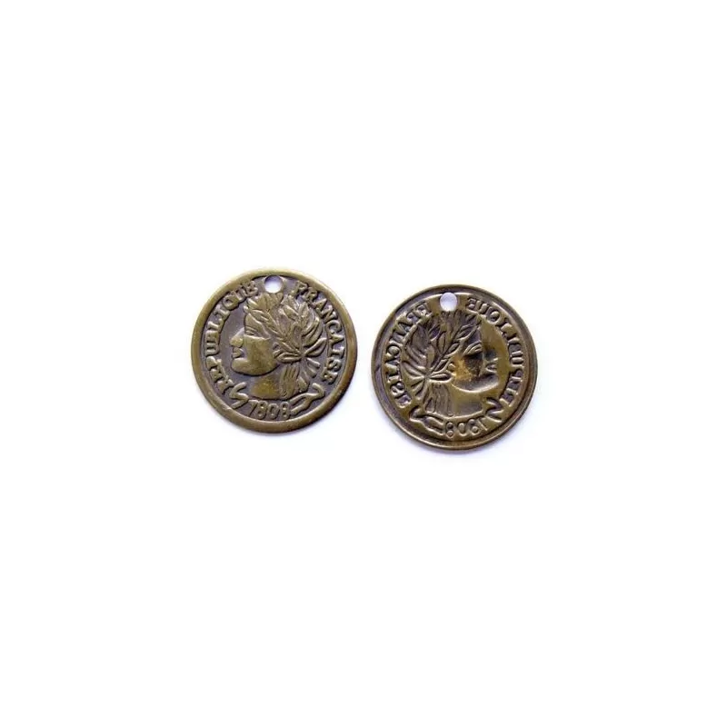 Charmuri banuti 11,5mm -10buc Charmuri banuti 11,5mm -10buc