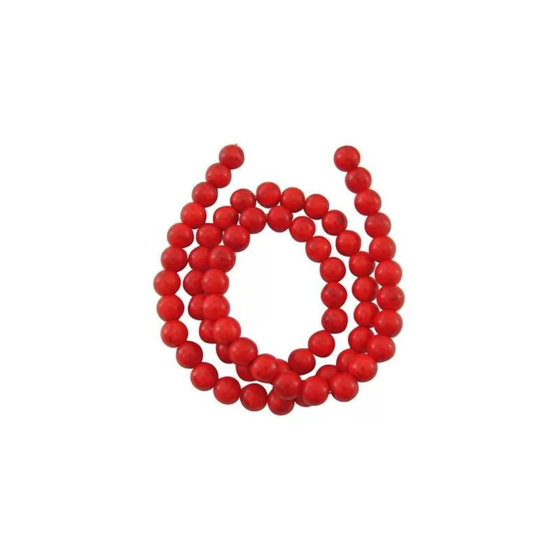 Margele howlit 8mm natural (41cm-50buc) Margele howlit 8mm natural (41cm-50buc)