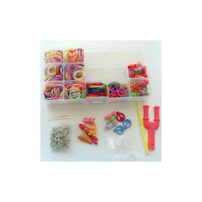 Set benzi elastice (300 buc si accesorii) Set benzi elastice (300 buc si accesorii)