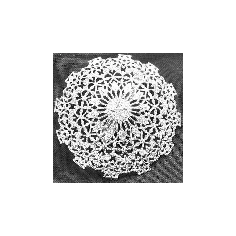 Baza brosa sita 56mm silver Baza brosa sita 56mm silver
