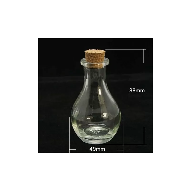 Sticlute 80*50mm, cu dop Sticlute 80*50mm, cu dop