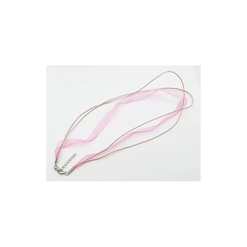 Bază colier din șnur organza Bază colier din șnur organza