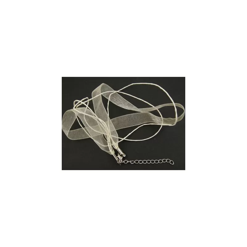 Baza colier -snur organza Baza colier -snur organza