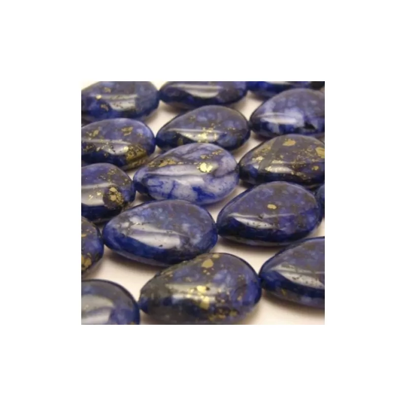 Margele lapis lazuli 25*18mm max.15buc Margele lapis lazuli 25*18mm max.15buc