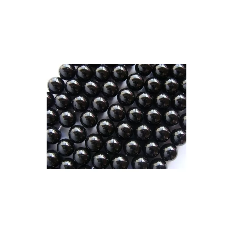 Margele perle imitatie sidef 10mm negre -1buc Margele perle imitatie sidef 10mm negre -1buc
