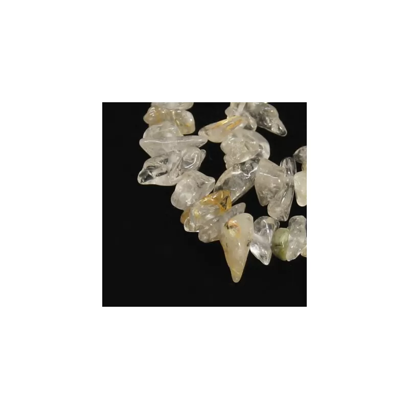 Margele citrin 4-5mm chipsuri 90cm Margele citrin 4-5mm chipsuri 90cm