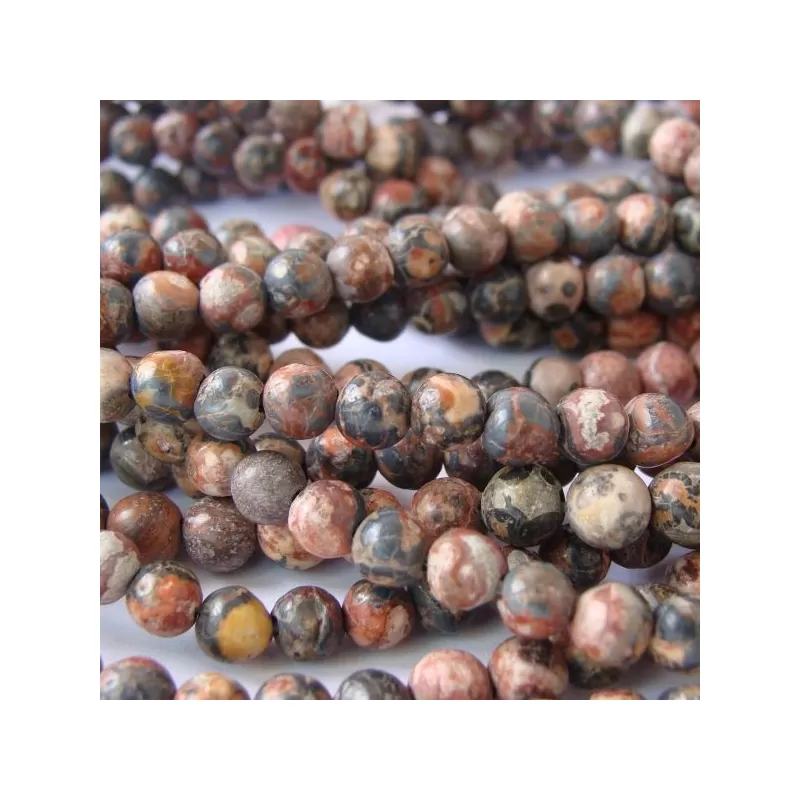 Margele jasp piele de leopard 4mm Margele jasp piele de leopard 4mm
