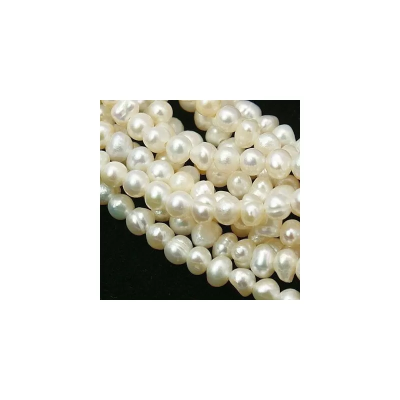 Margele perle de cultura 9*6mm albe ovale Margele perle de cultura 9*6mm albe ovale