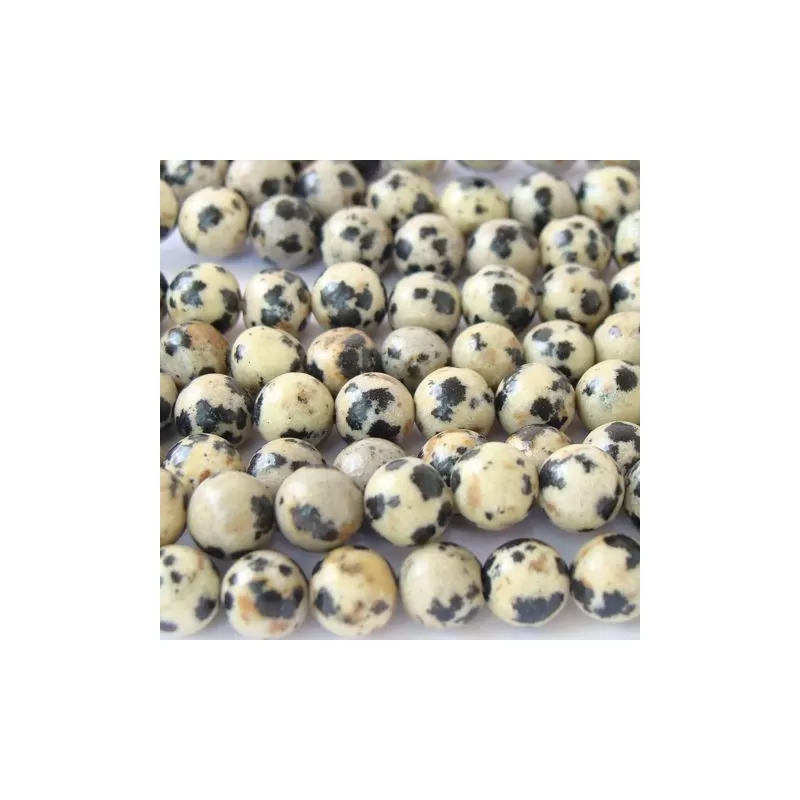 Margele jasp dalmatian 6mm Margele jasp dalmatian 6mm