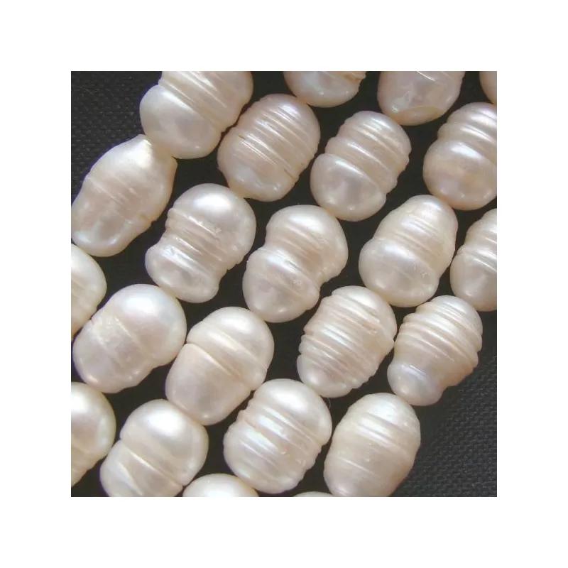 Margele perle de cultura 11*9mm albe ovale Margele perle de cultura 11*9mm albe ovale