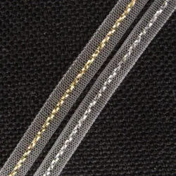 Panglica metalizata 4mm -5metri