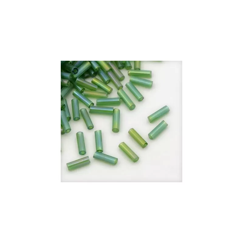 Margele nisip tubulare 6mm irizate (50g) Margele nisip tubulare 6mm irizate (50g)