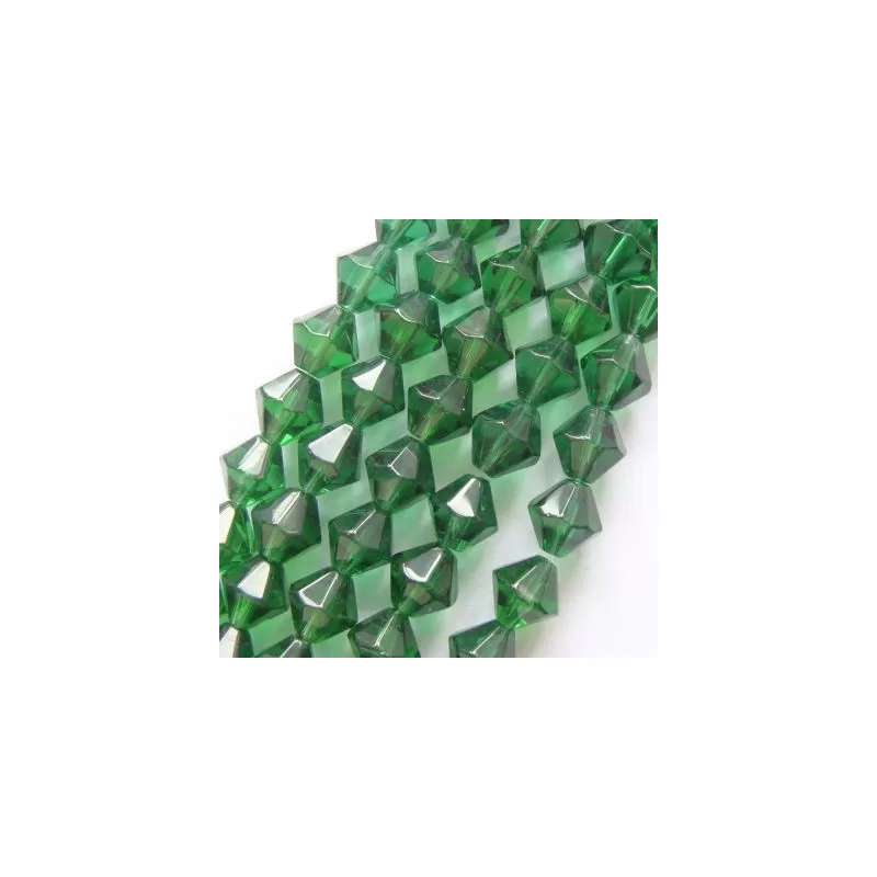 Margele sticla biconice 4*5mm (32cm) Margele sticla biconice 4*5mm (32cm)
