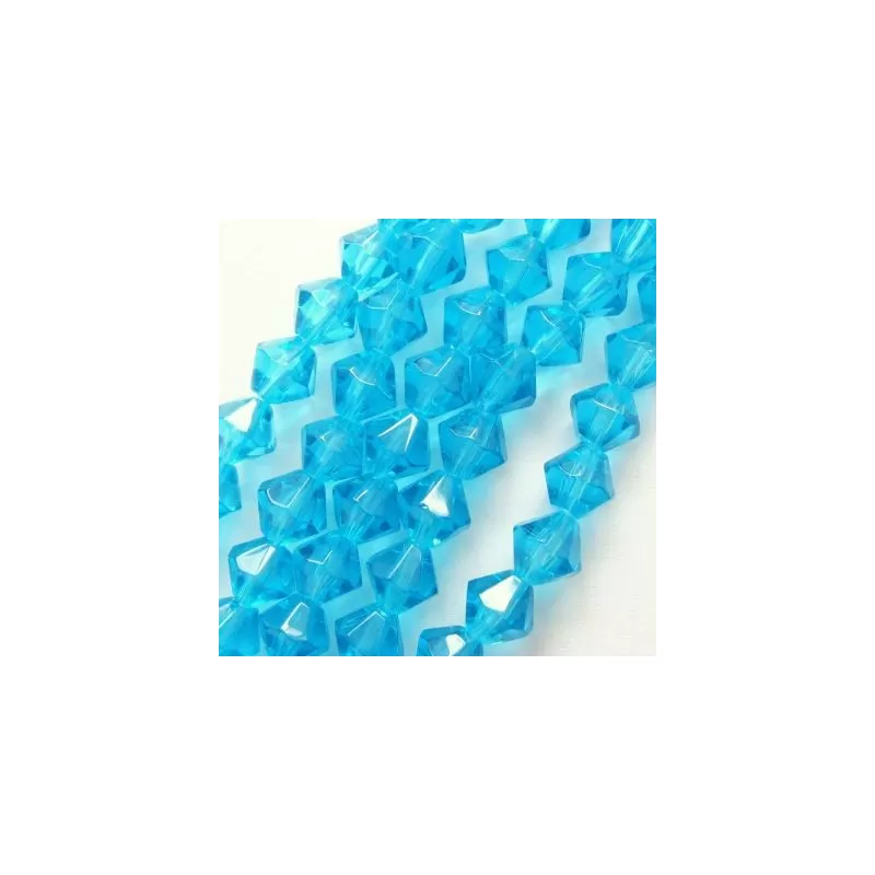 Margele sticla biconice 4*5mm (32cm) Margele sticla biconice 4*5mm (32cm)
