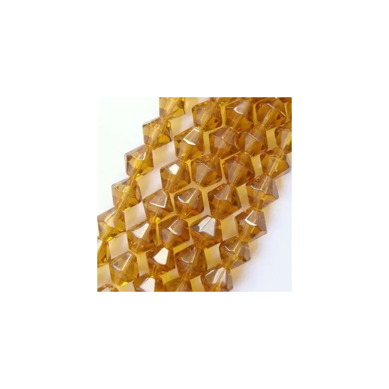 Margele sticla biconice 4*5mm (32cm) Margele sticla biconice 4*5mm (32cm)