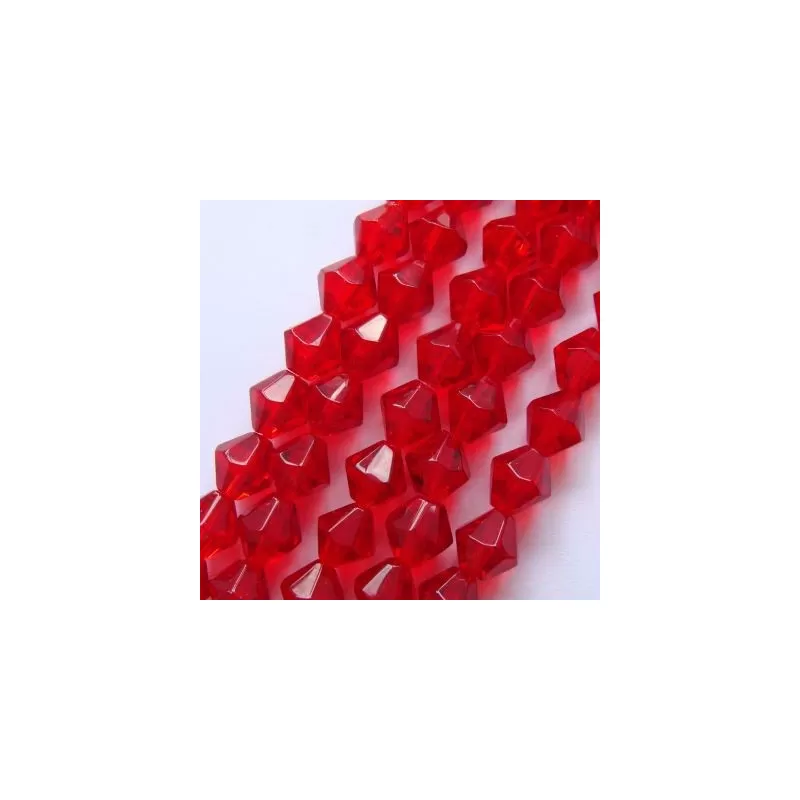Margele sticla biconice 8*8mm (32cm) Margele sticla biconice 8*8mm (32cm)