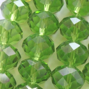 Margele sticla imitatie cristal  8*10mm-4buc 
