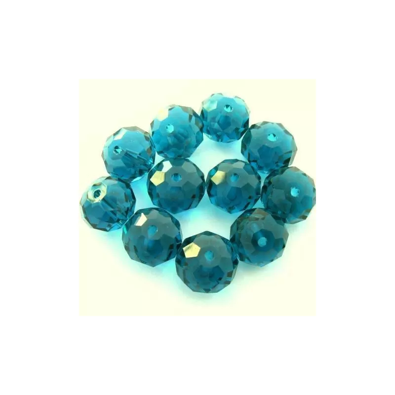 Margele sticla imitatie cristal 8*12mm-4buc Margele sticla imitatie cristal 8*12mm-4buc