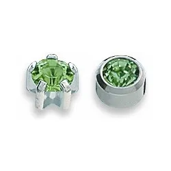 Cercei peridot inox