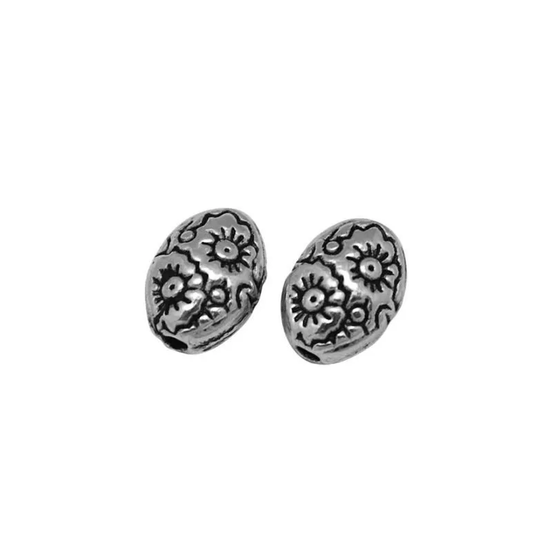 Margele metalice 7.5*6mm -4buc Margele metalice 7.5*6mm -4buc