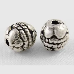 Margele metalice 6*5mm -4buc