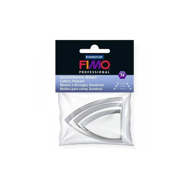 FIMO set 3 cuttere metalice flamura FIMO set 3 cuttere metalice flamura