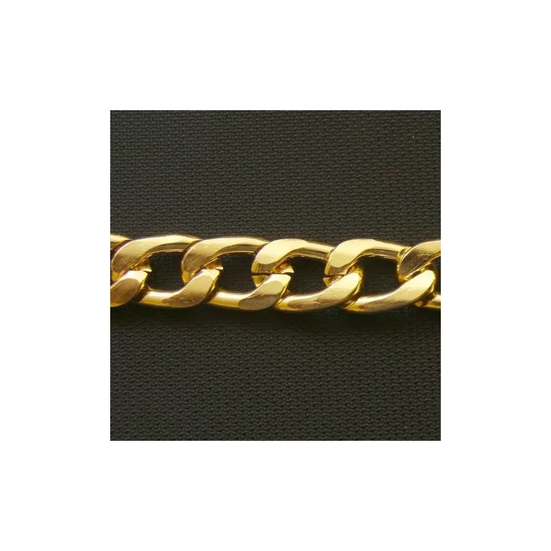 Lant genti auriu 10*3mm-1m Lant genti auriu 10*3mm-1m