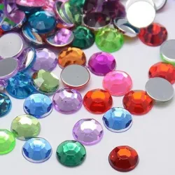 Cabochon acrilic 16mm -5buc