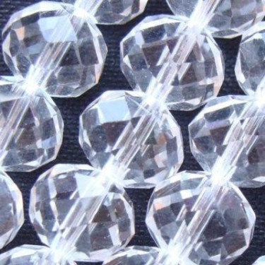 Margele sticla imitatie cristal 6*8mm-4buc