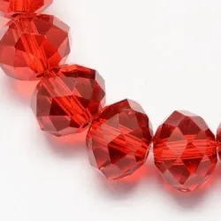 Margele sticla imitatie cristal 6*8mm-4buc