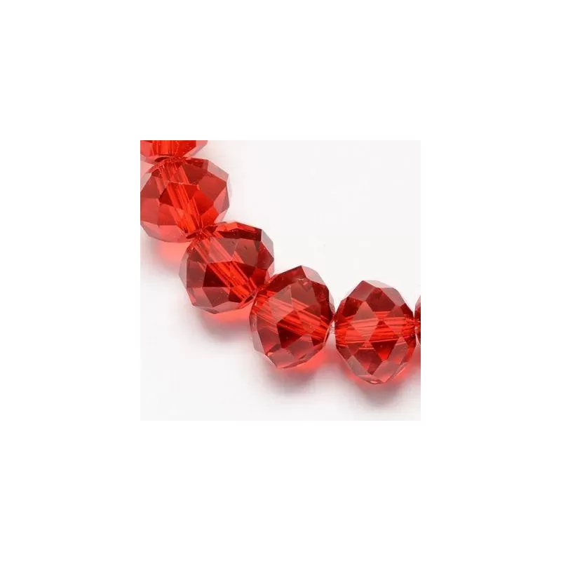 Margele sticla imitatie cristal 6*8mm-4buc Margele sticla imitatie cristal 6*8mm-4buc