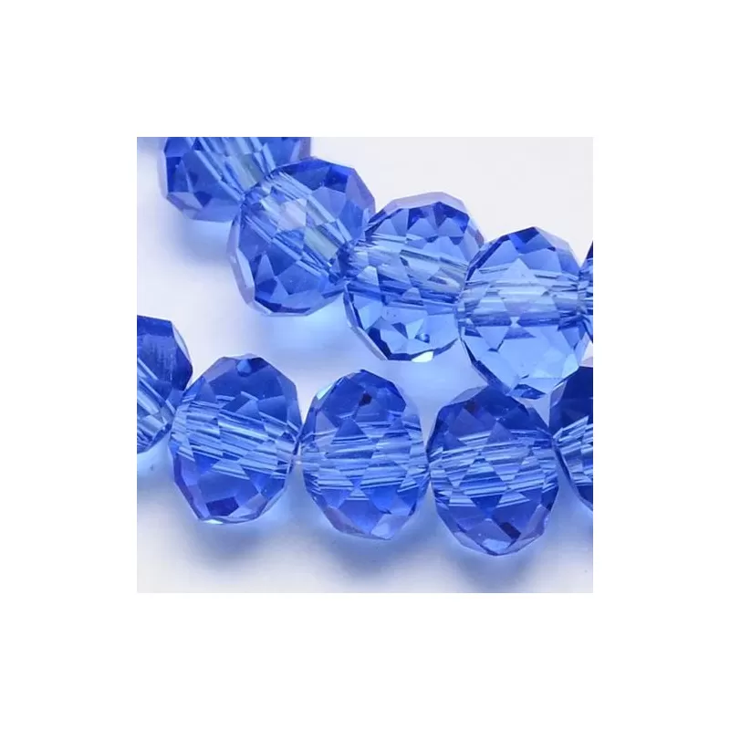 Margele sticla imitatie cristal 6*8mm-4buc Margele sticla imitatie cristal 6*8mm-4buc